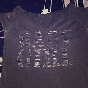 Party shirt crop